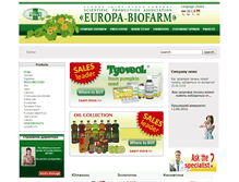 Tablet Screenshot of evropa-biofarm.ru